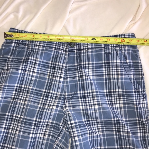 Aeropostale men’s plaid blue short pants size 32 - Picture 7 of 7